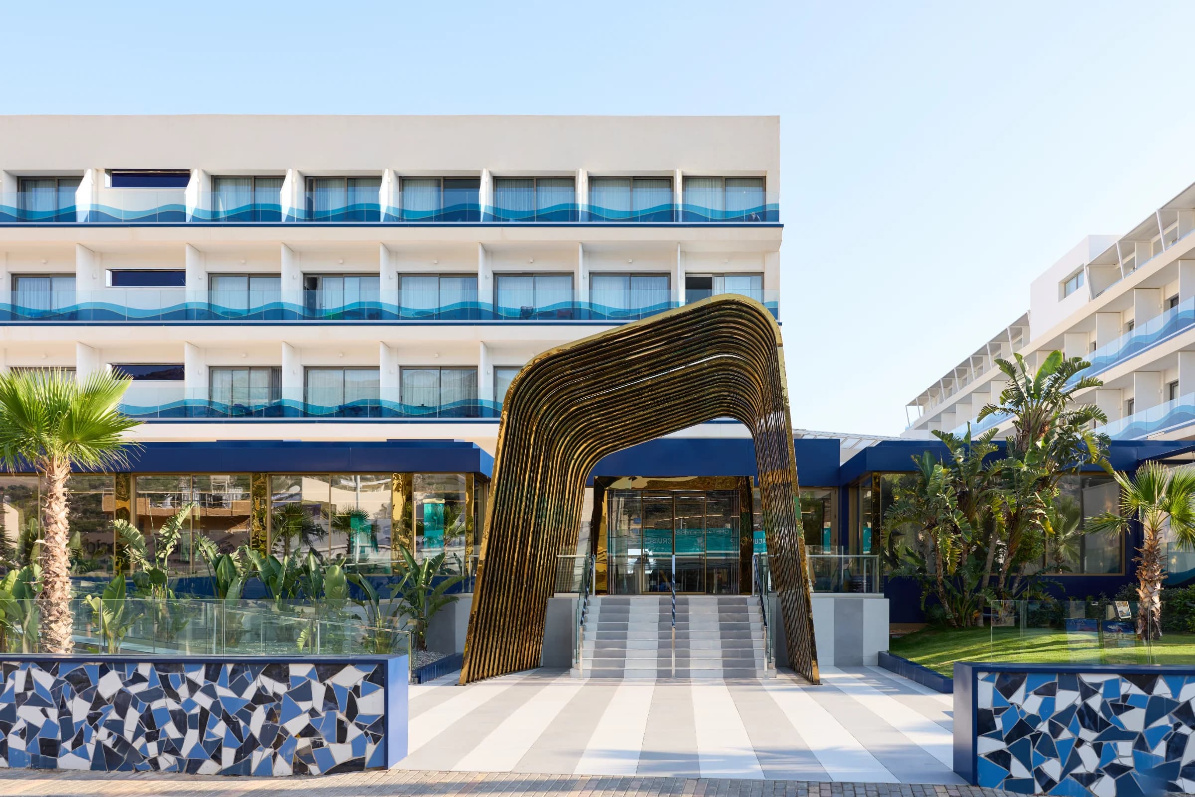 I Resort Beach Hotel & Spa, 250 keys — hospitality architecture in Stalis, Crete, view 2 of 23